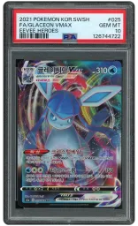 2021 Korean Eevee Heroes Glaceon VMAX #25 PSA 10 on Beezie.