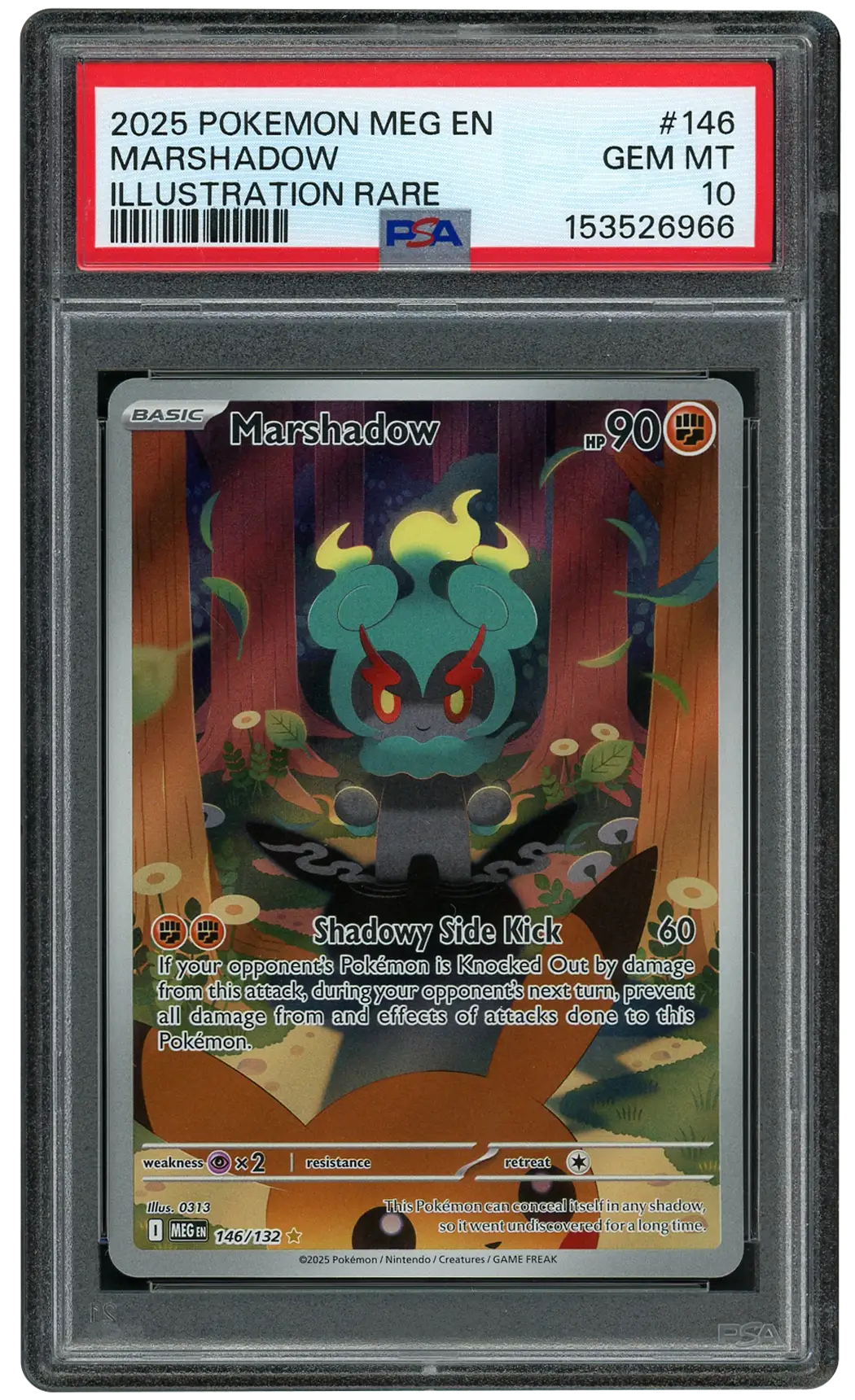 2025 Mega Evolution Marshadow #146 PSA 10