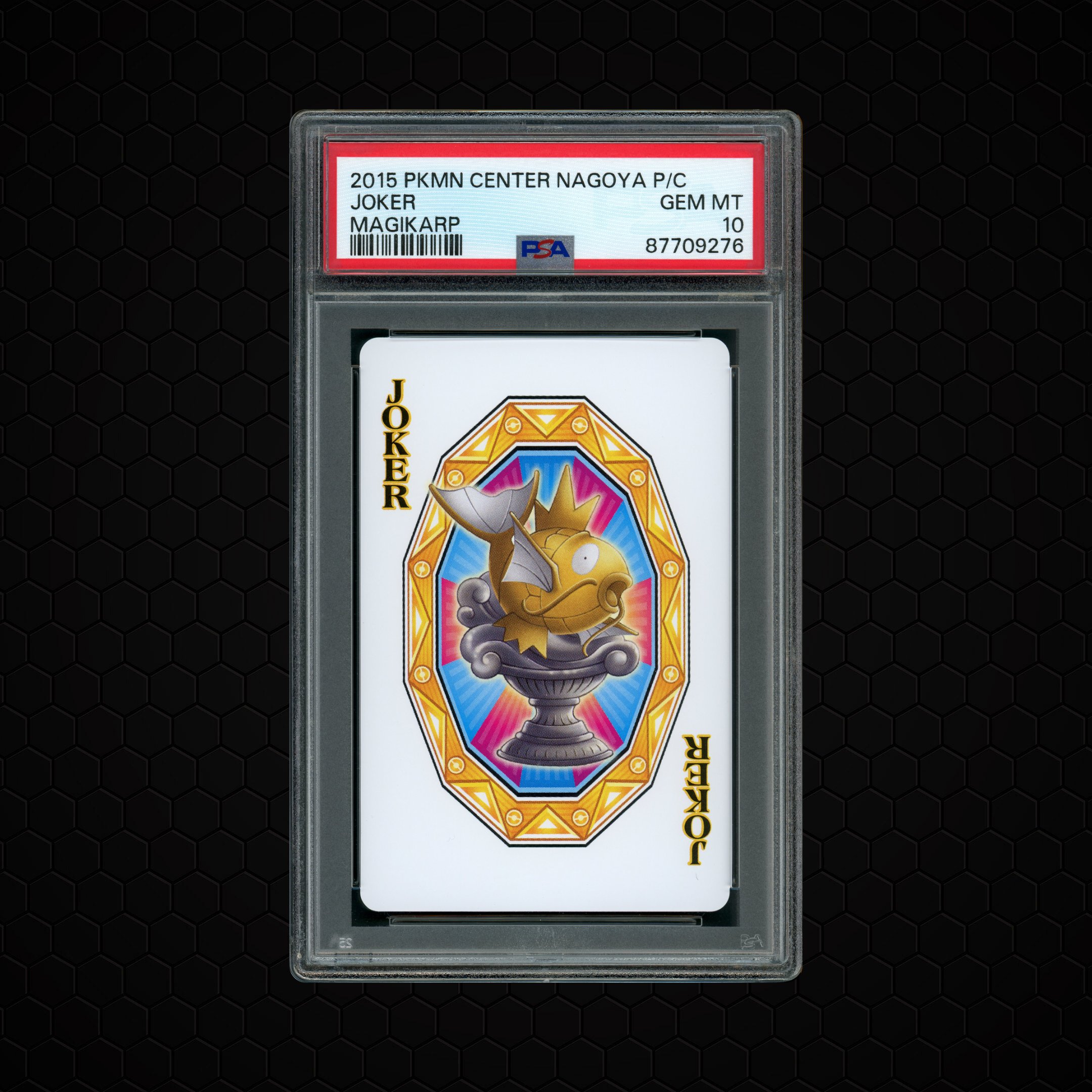 2015 Nagoya Playing Cards Joker Magikarp PSA 10