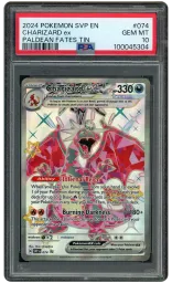 2024 Black Star Promo Charizard EX #74 PSA 10 on Beezie.