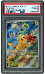 2023 Black Star Promo Pikachu #27 PSA 10 on Beezie.