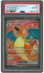 2023 Pokemon 151 Charizard EX #183 PSA 10 on Beezie.
