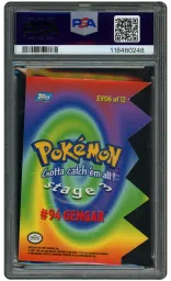 2000 TV Animation Series 3 Gengar #EV06 PSA 6 on Beezie.