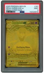 2025 Mega Evolution Mega Gardevoir EX #187 PSA 9 on Beezie.