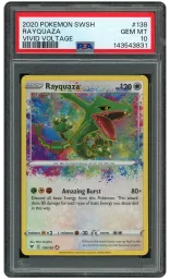 2020 Vivid Voltage Rayquaza #138 PSA 10 on Beezie.