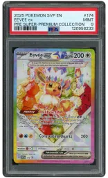 2025 Black Star Promo Eevee EX #174 PSA 9 on Beezie.
