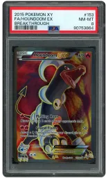 2015 Breakthrough Houndoom EX #153 PSA 8 on Beezie.
