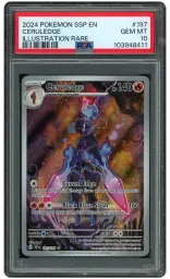 2024 Surging Sparks Ceruledge #197 PSA 10 on Beezie.