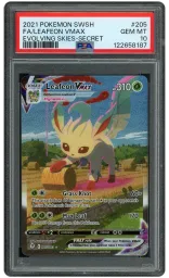 2021 Evolving Skies Leafeon VMAX #205 PSA 10 on Beezie.