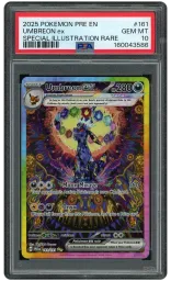 2025 Prismatic Evolutions Umbreon EX #161 PSA 10 on Beezie.