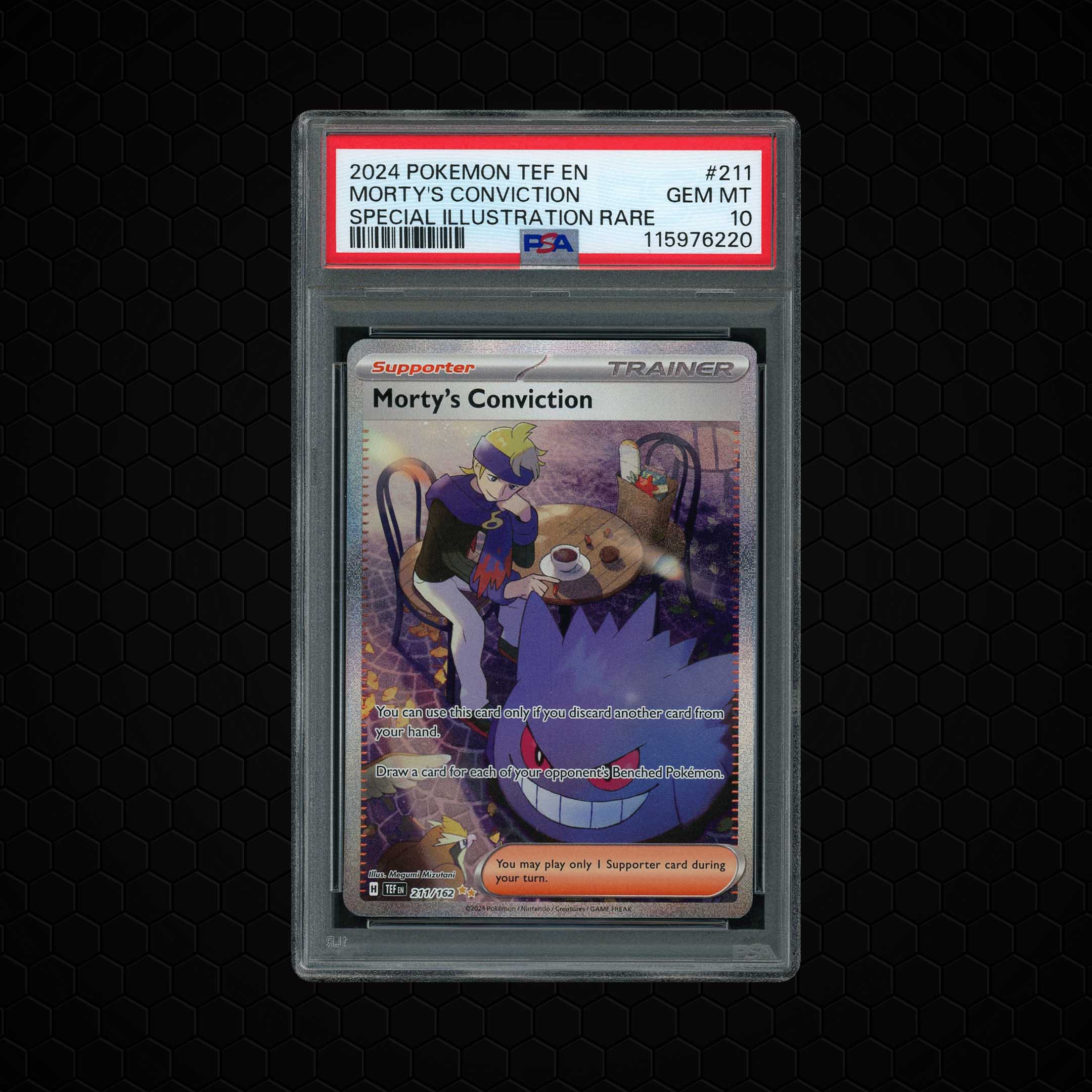 2024 Temporal Forces Morty's Conviction #211 PSA 10