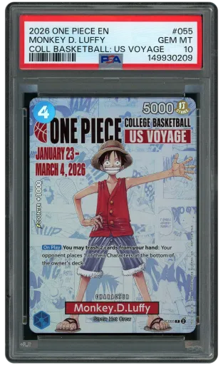 2026 Promo Monkey D. Luffy #P-055 PSA 10