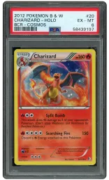 2012 Boundaries Crossed Charizard #20 PSA 6