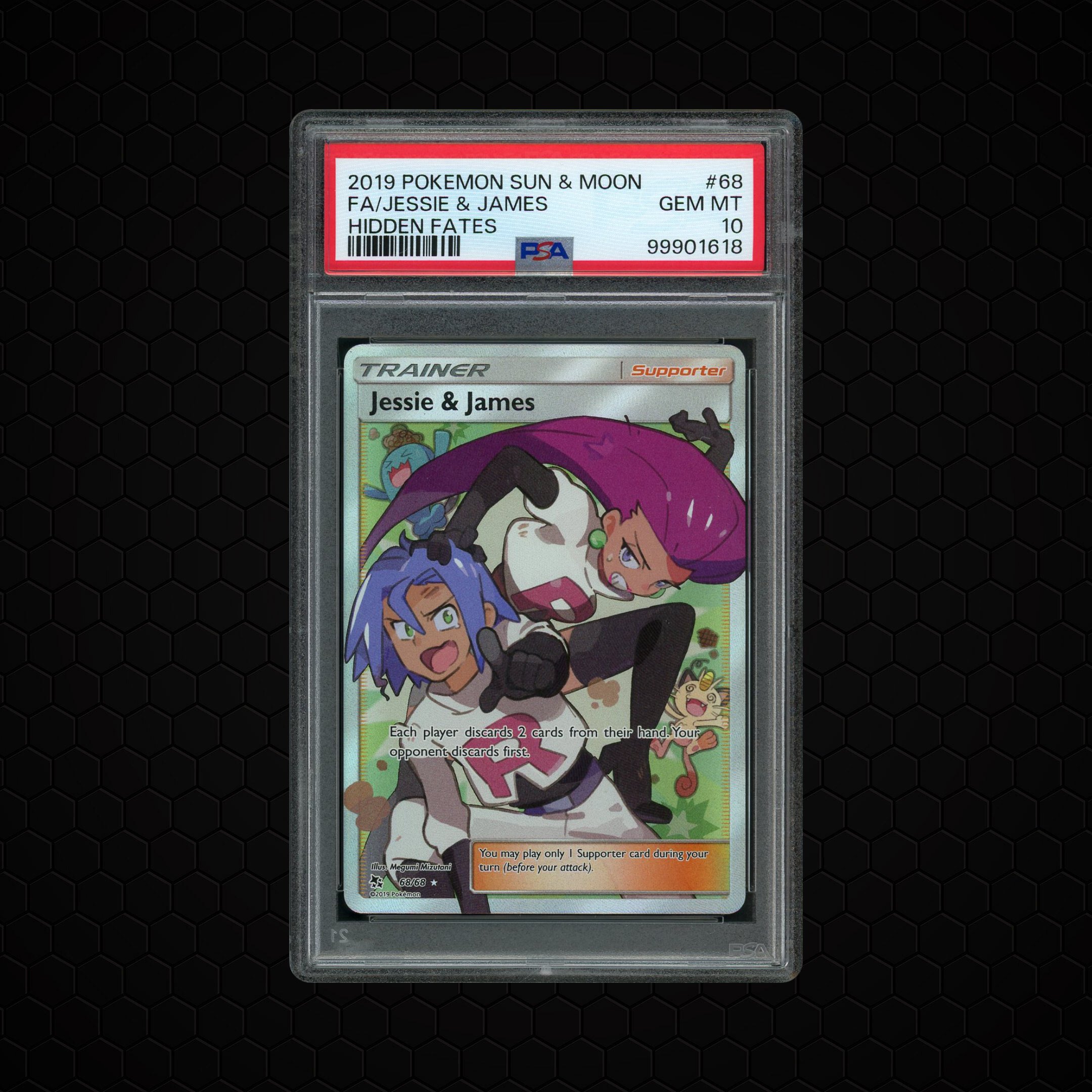 2019 Hidden Fates Jessie & James #68 PSA 10