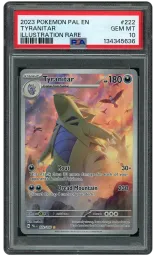 2023 Paldea Evolved Tyranitar #222 PSA 10 on Beezie.