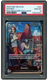 2025 Promo Shanks #OP09-001 PSA 10 on Beezie.