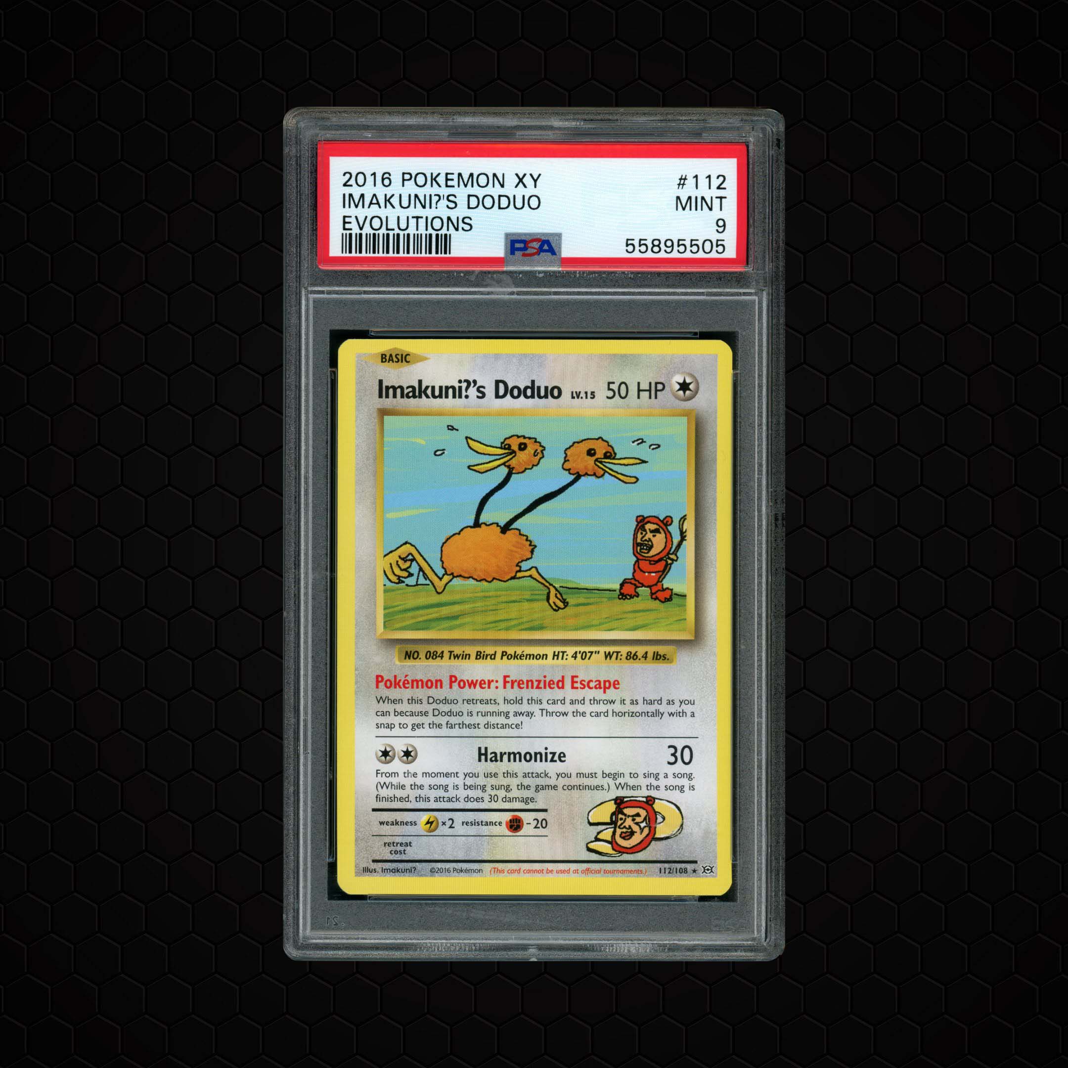 2016 Evolutions Imakuni?'s Doduo #112 PSA 9