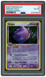 2006 Legend Maker Gengar #5 PSA 6 on Beezie.