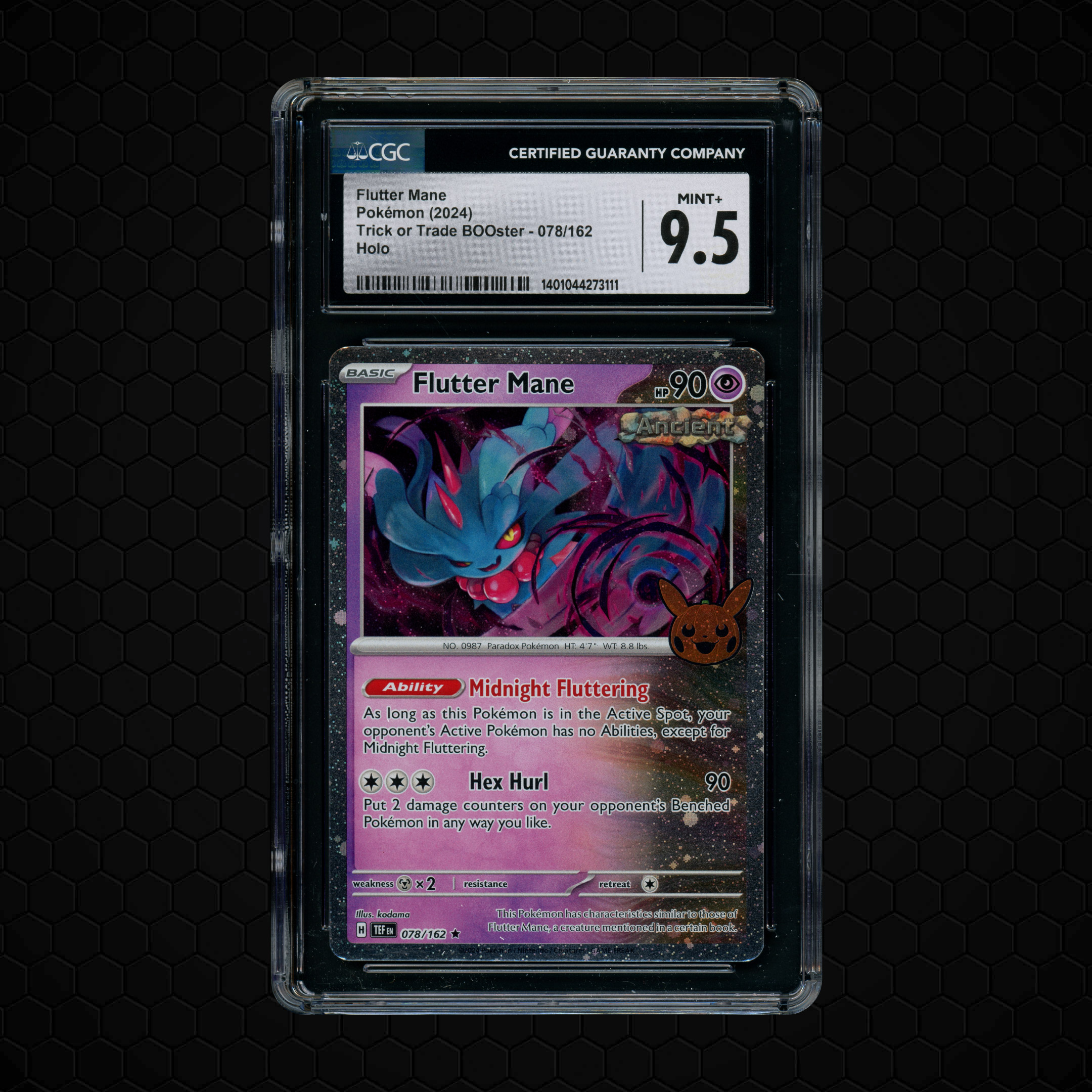 2024 Trick or Trade Booster Flutter Mane #78 CGC 9.5
