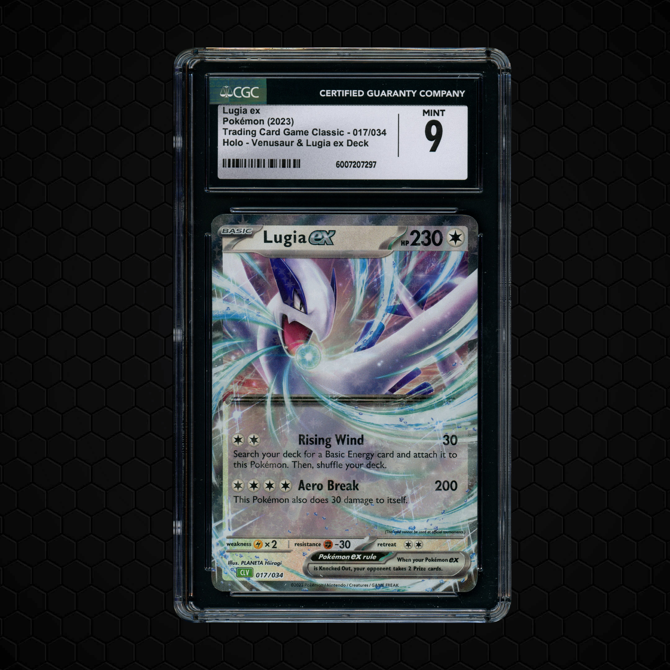 2023 Classic Collection Lugia EX #17 CGC 9