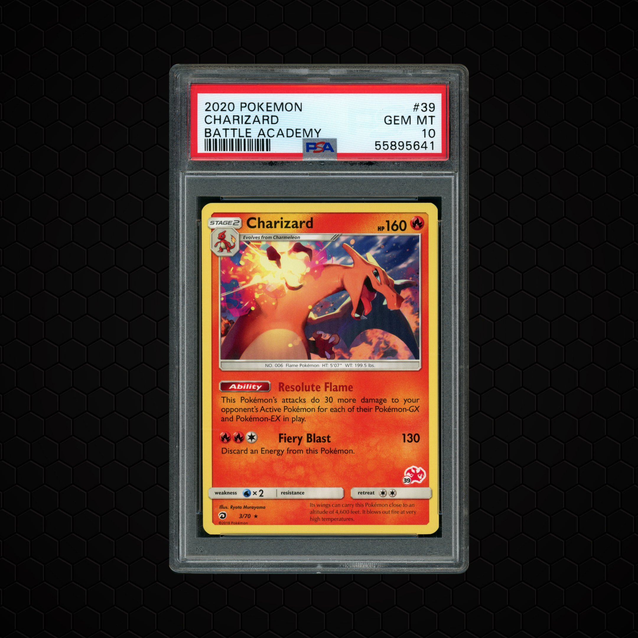 2020 Battle Academy Charizard #39 PSA 10