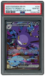 2025 Destined Rivals Rocket's Crobat ex #234 PSA 10 on Beezie.