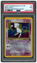 2000 Black Star Promo Mew #9 PSA 7 on Beezie.