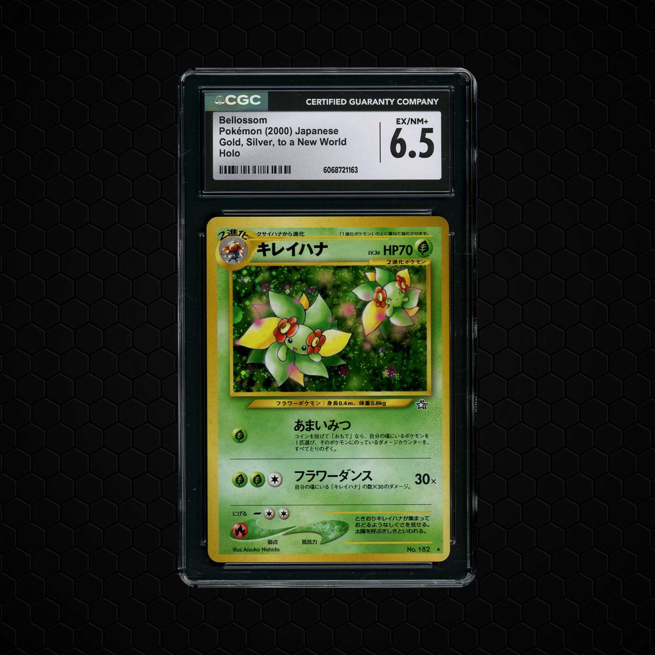 2000 Japanese Gold, Silver, to a New World Bellossom #182 CGC 6.5