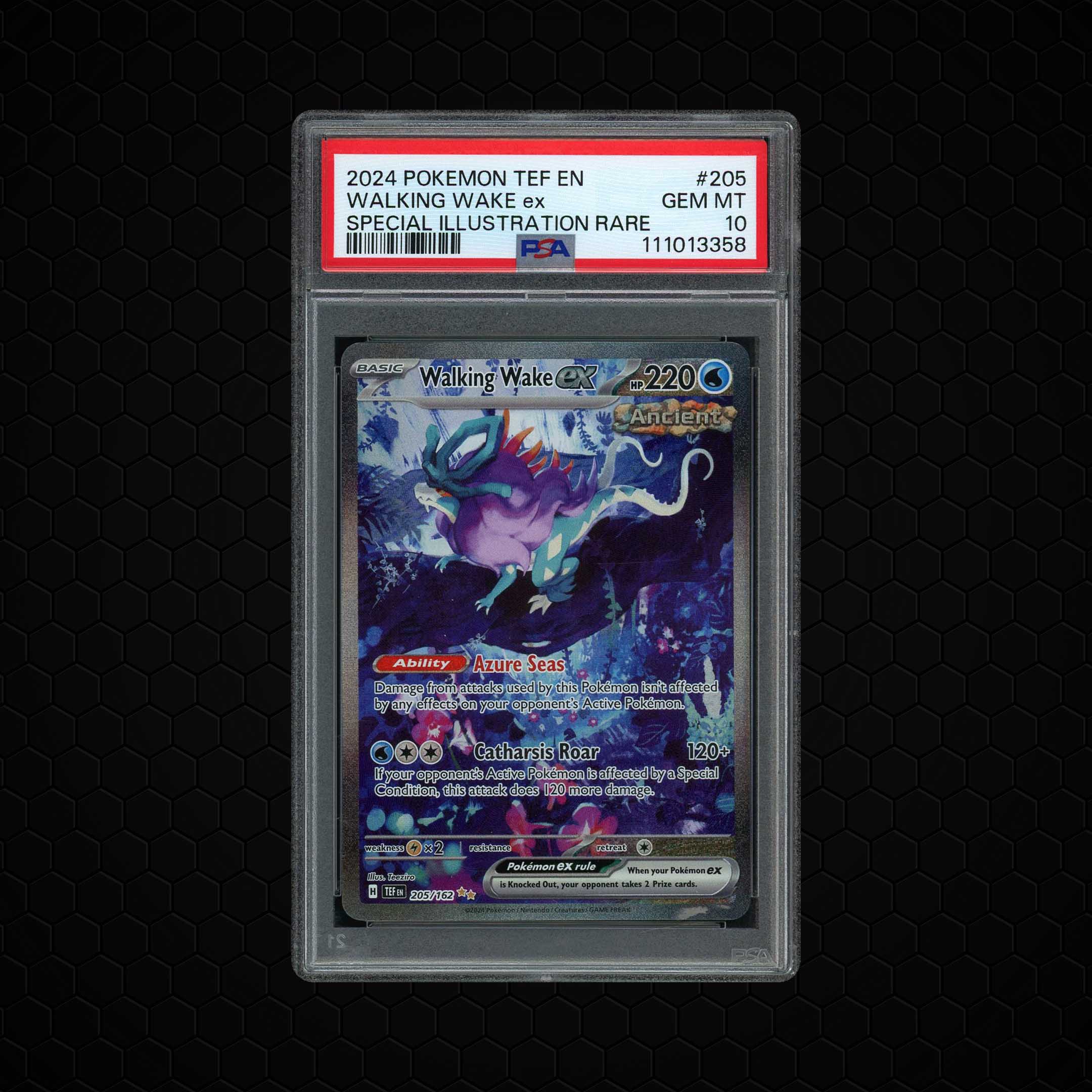 2024 Temporal Forces Walking Wake EX #205 PSA 10
