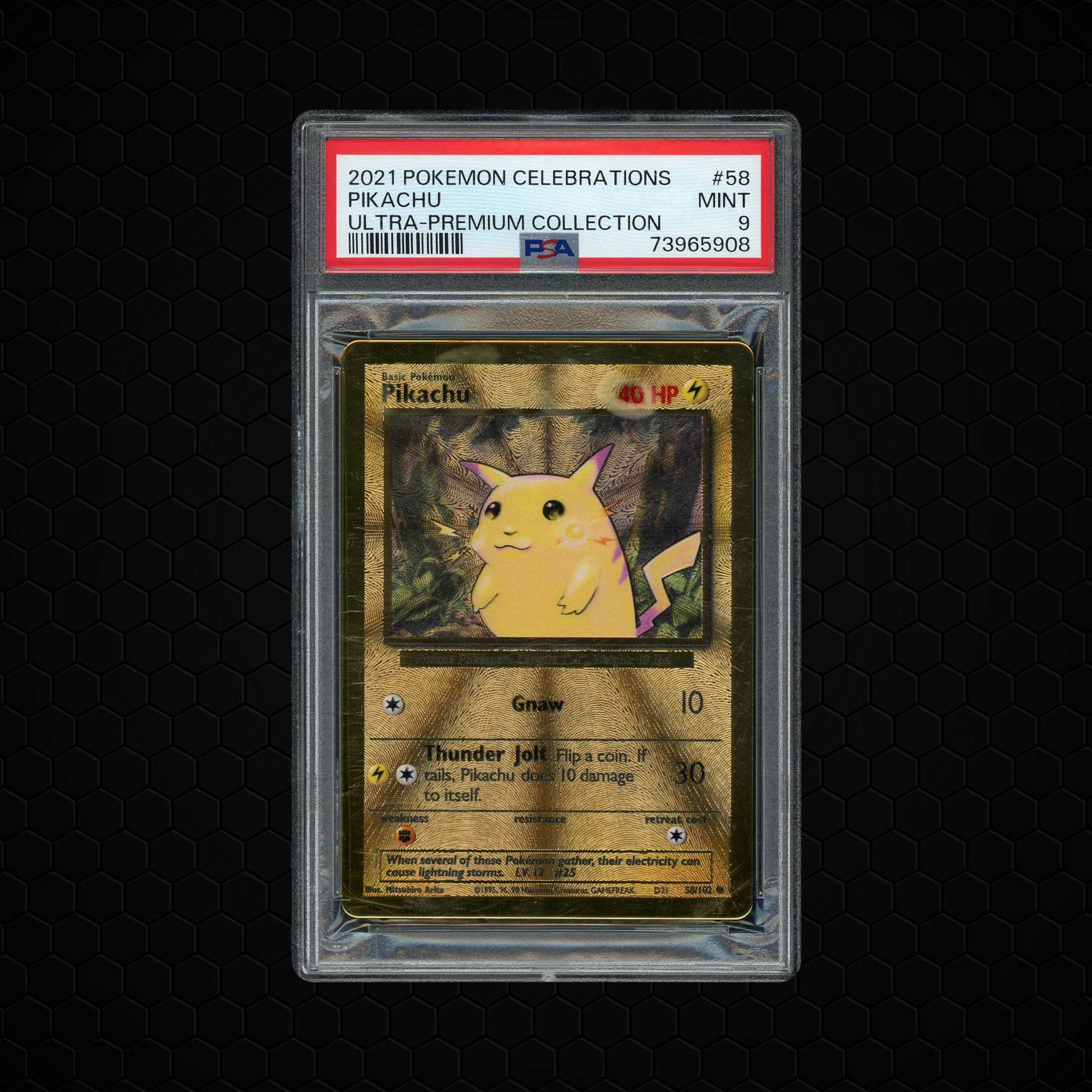 2021 Celebrations Pikachu #58 PSA 9