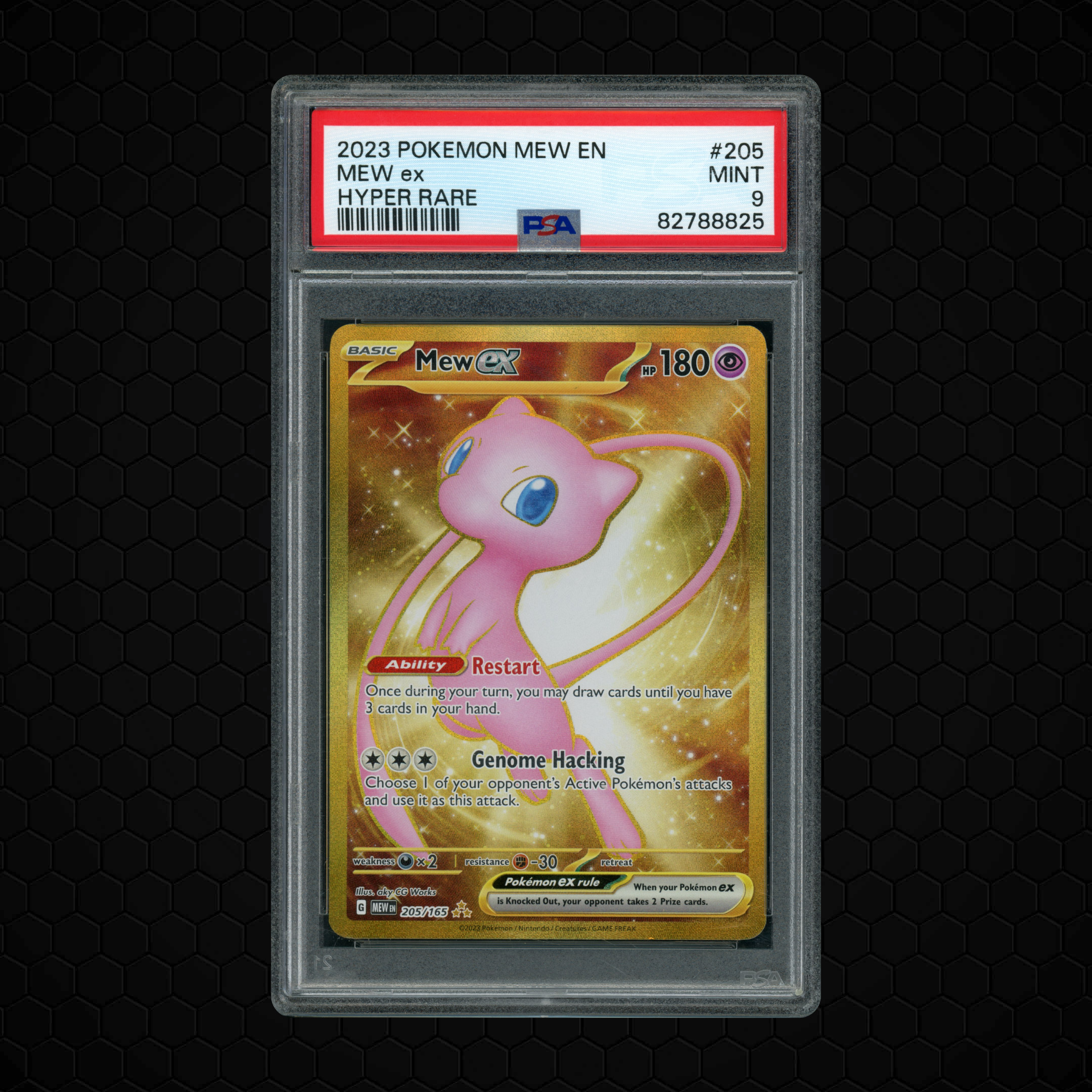 2023 Pokemon 151 Mew EX #205 PSA 9