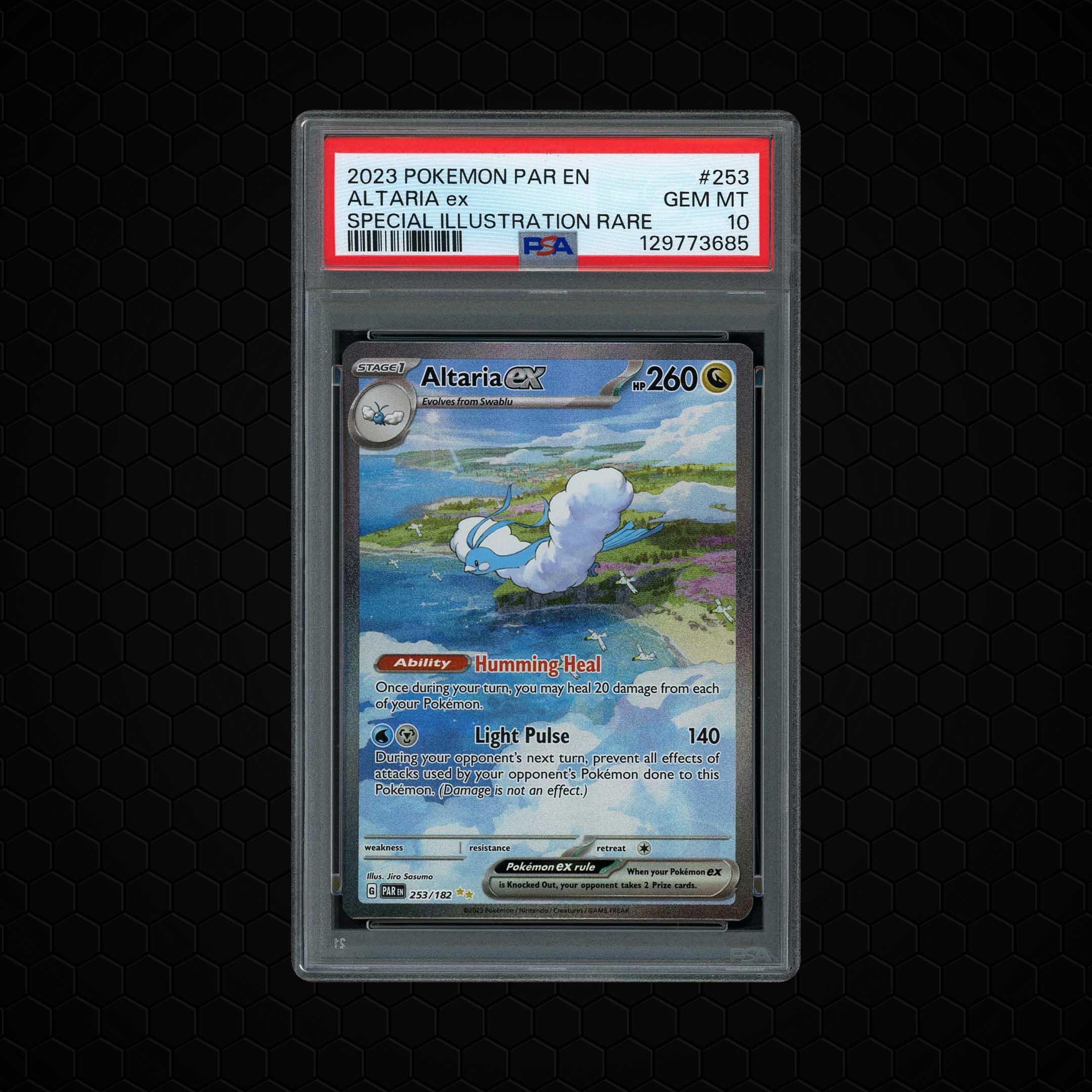 2023 Paradox Rift Altaria ex #253 PSA 10