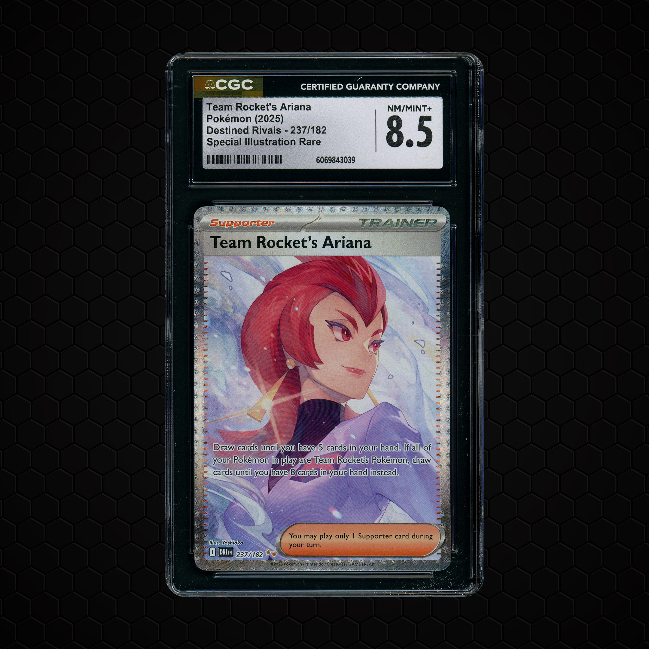 2025 Destined Rivals Team Rocket's Ariana #237 CGC 8.5