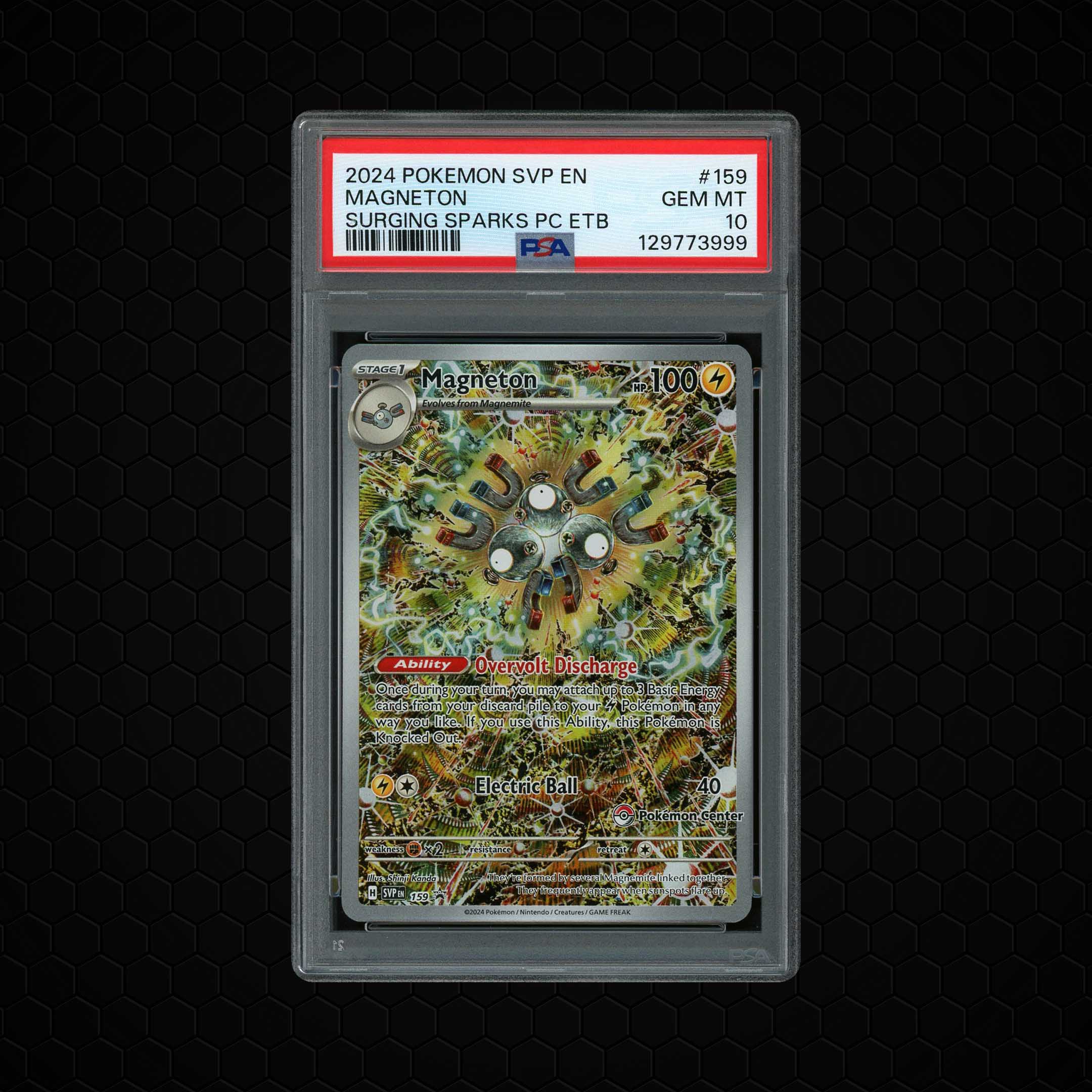 2024 Black Star Promo Magneton #159 PSA 10