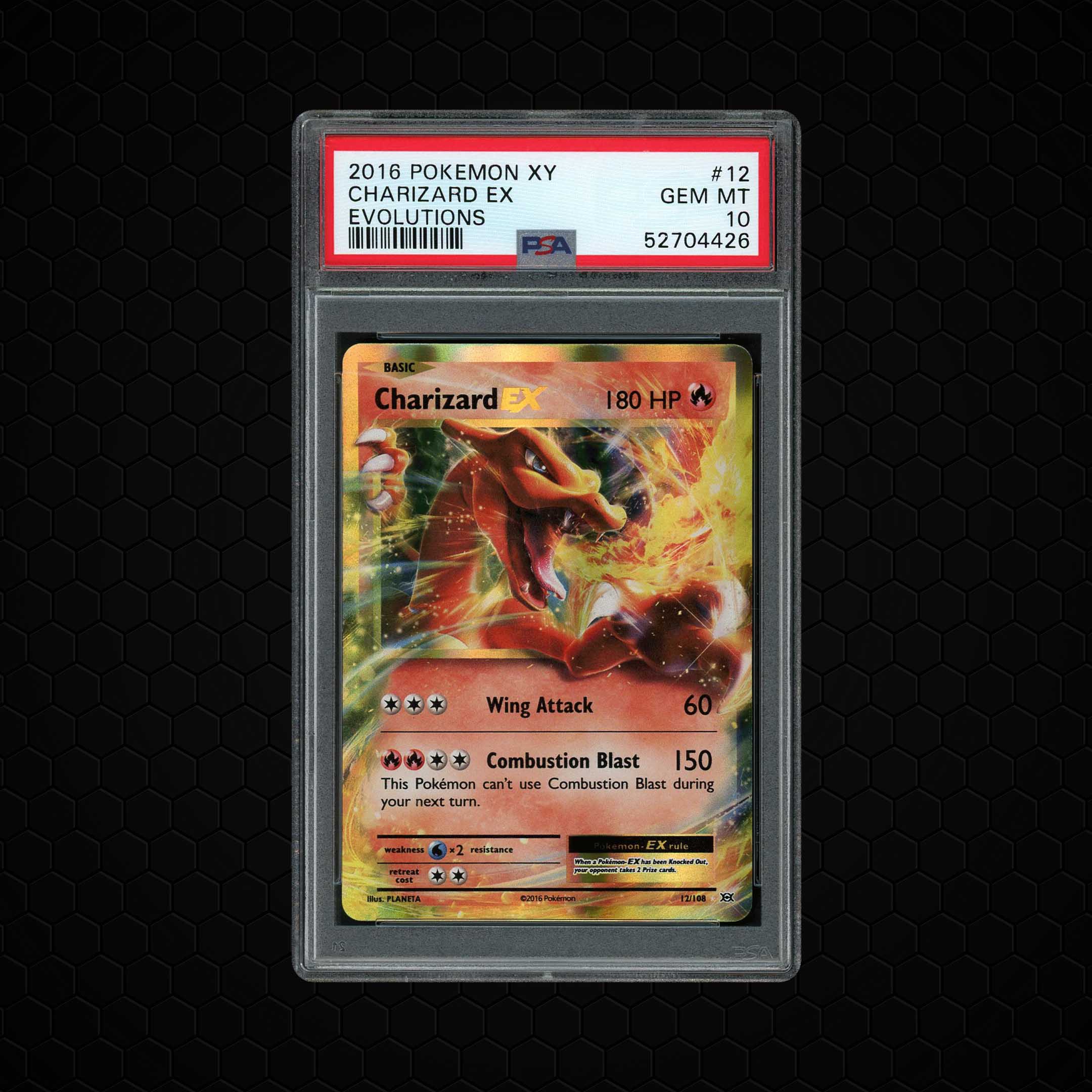 2016 Evolutions Charizard EX #12 PSA 10