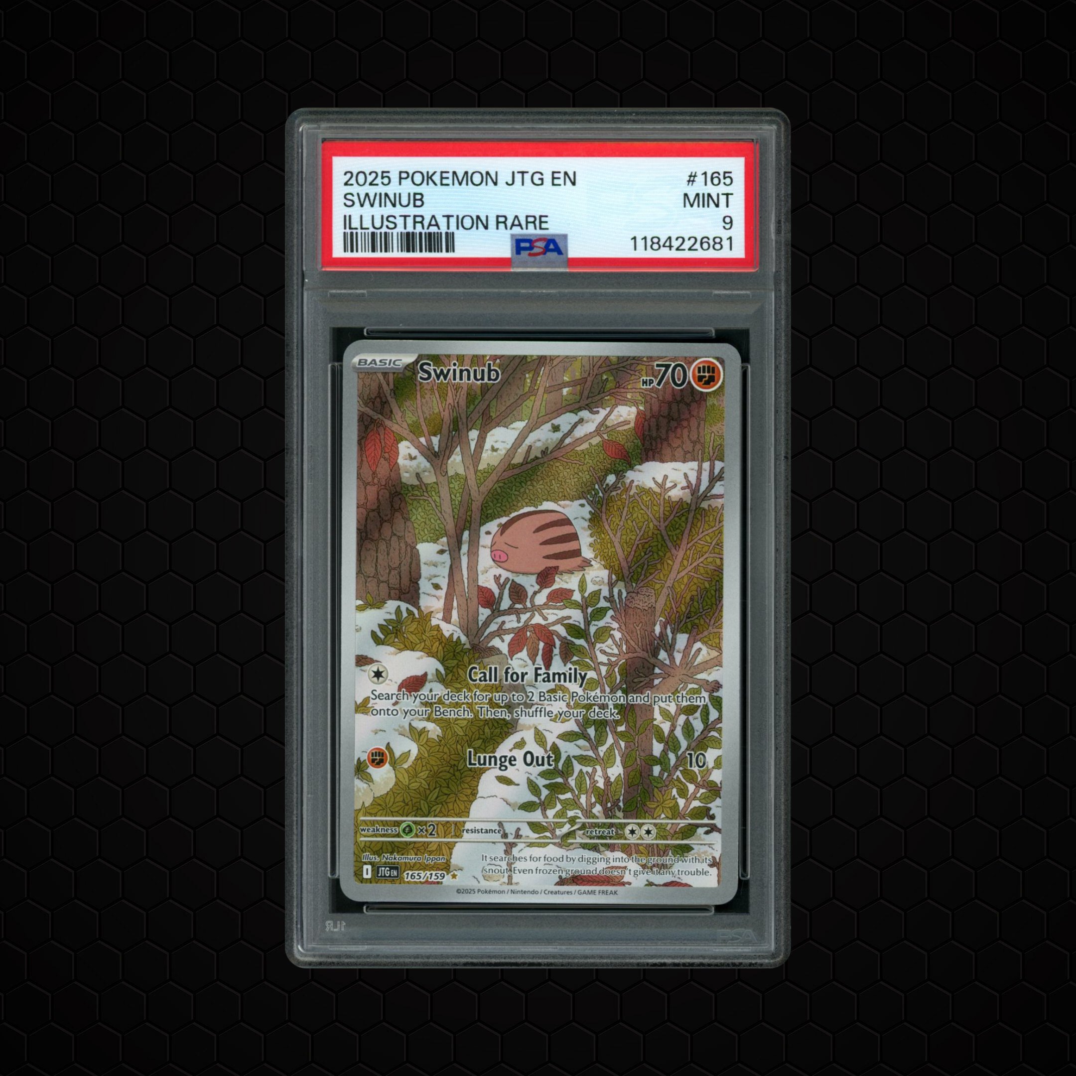 2025 Journey Together Swinub #165 PSA 9