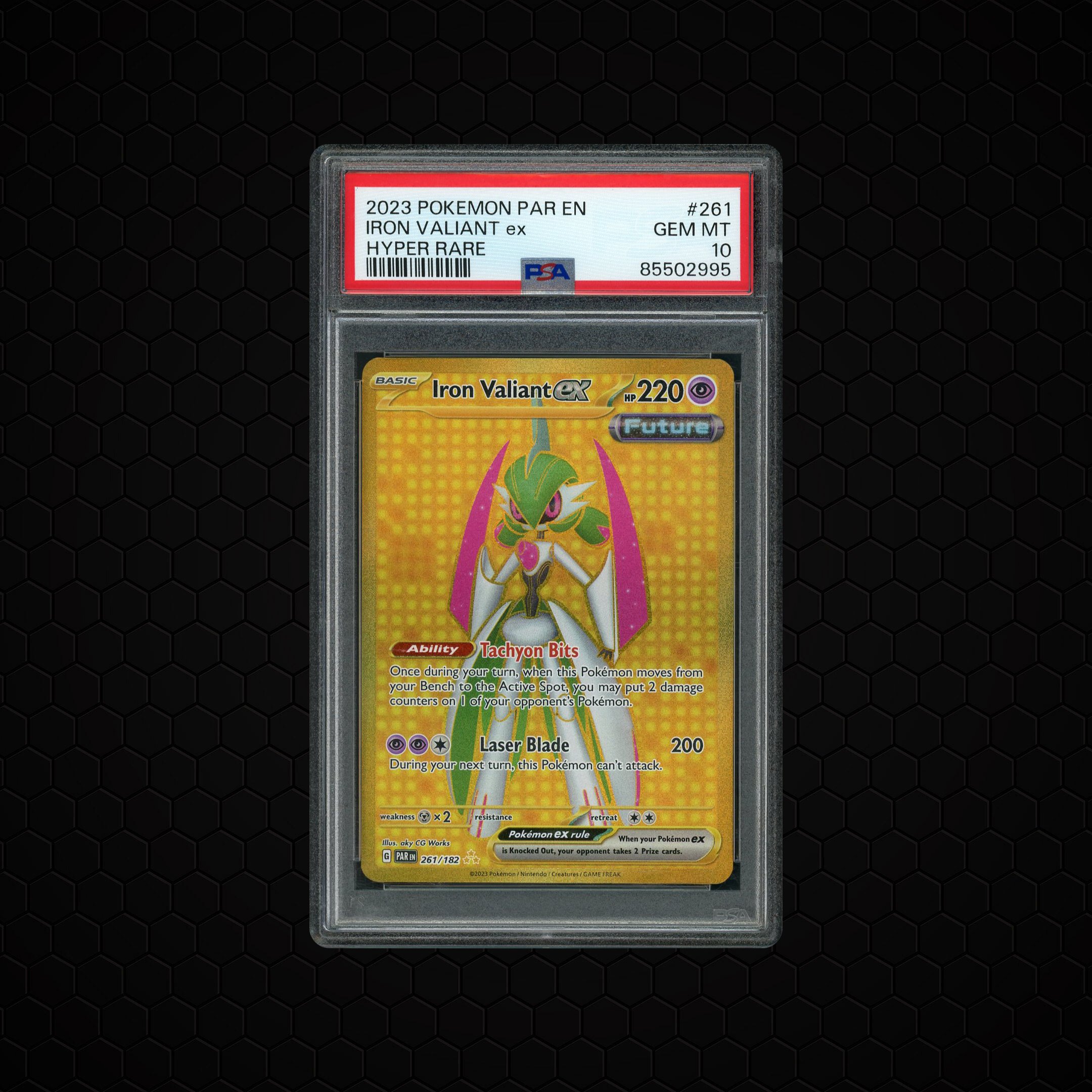 2023 Paradox Rift Iron Valiant EX #261 PSA 10