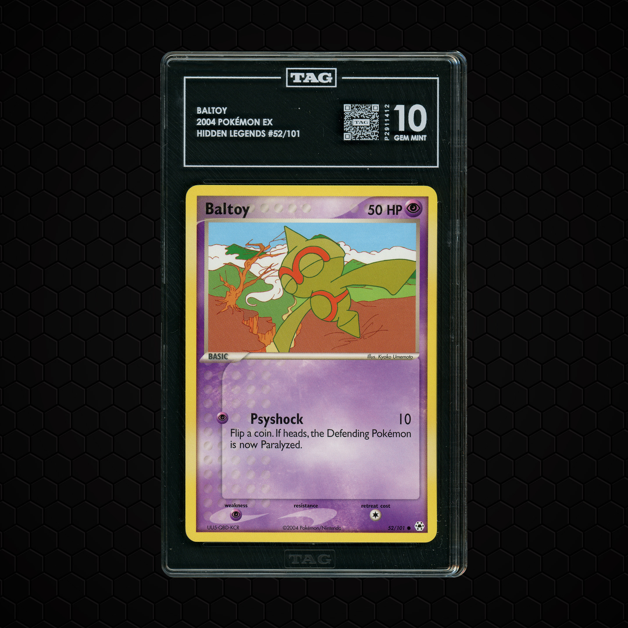 2004 Hidden Legends Baltoy #52 TAG 10