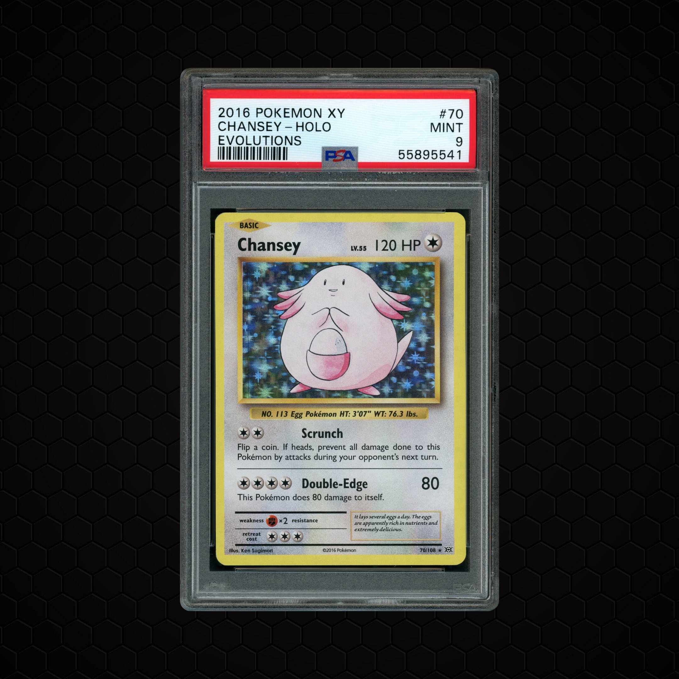 2016 Evolutions Chansey #70 PSA 9