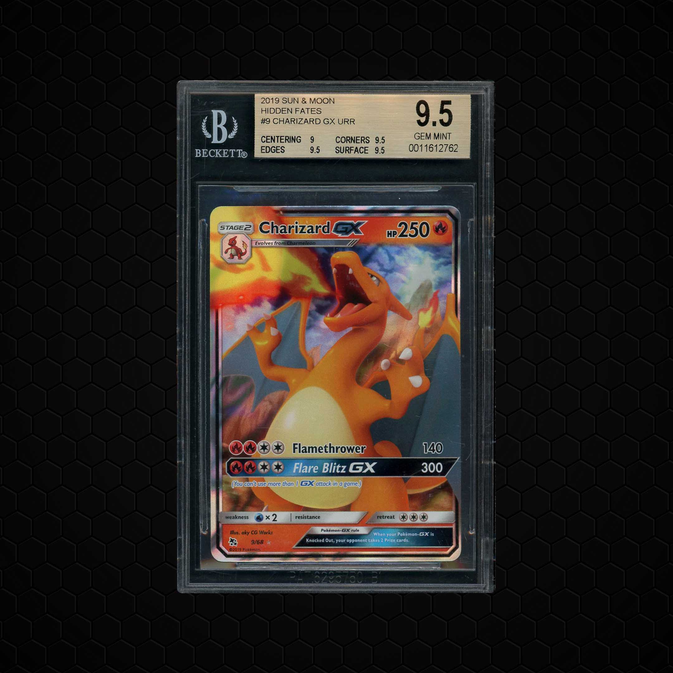 2019 Japanese Hidden Fates Charizard GX #9 BGS 9.5