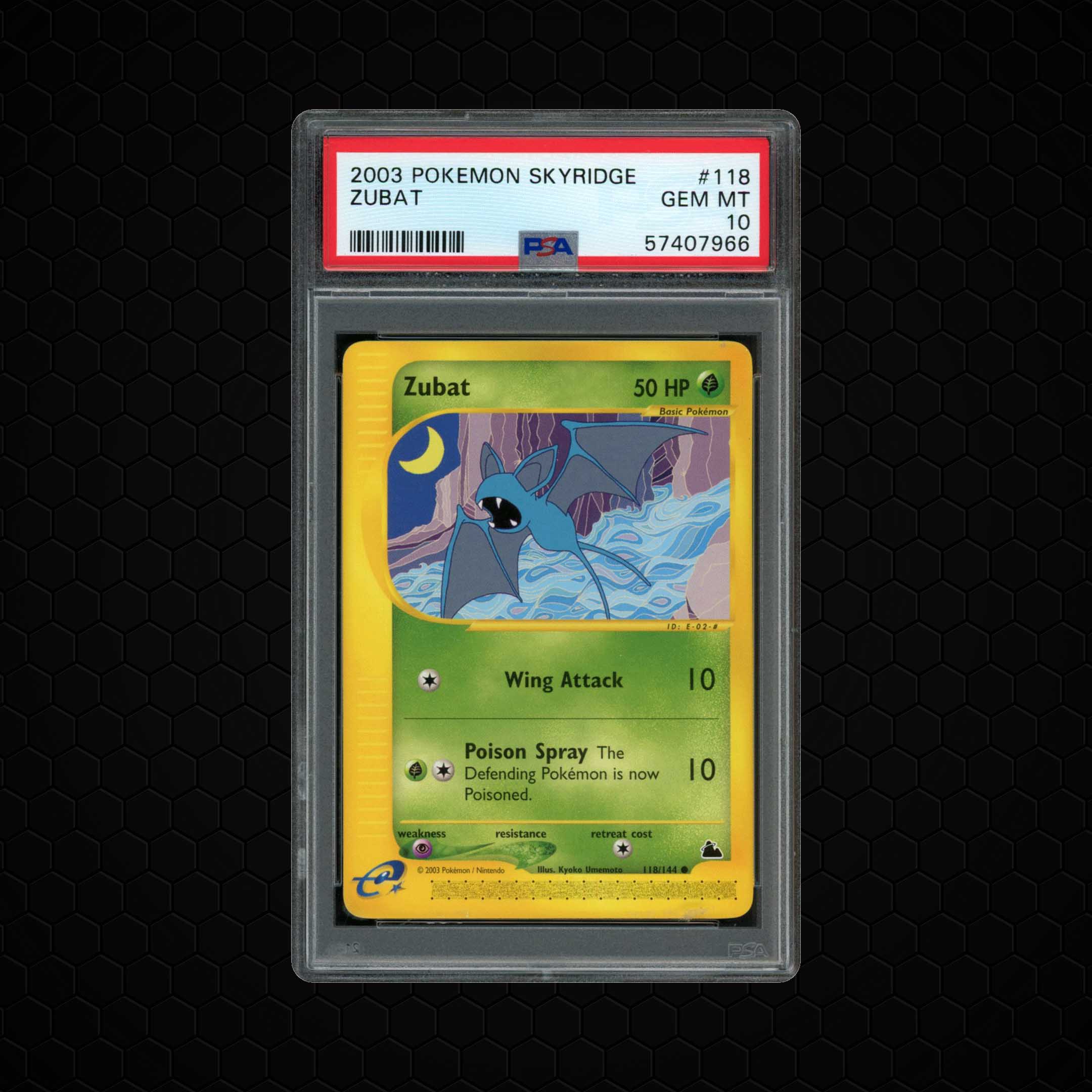 2003 Skyridge Zubat #118 PSA 10