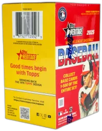 2025 Topps Heritage Baseball Blaster Box on Beezie.