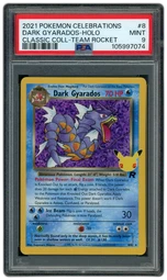 2021 Celebrations: Classic Collection Dark Gyarados #8 PSA 9 on Beezie.