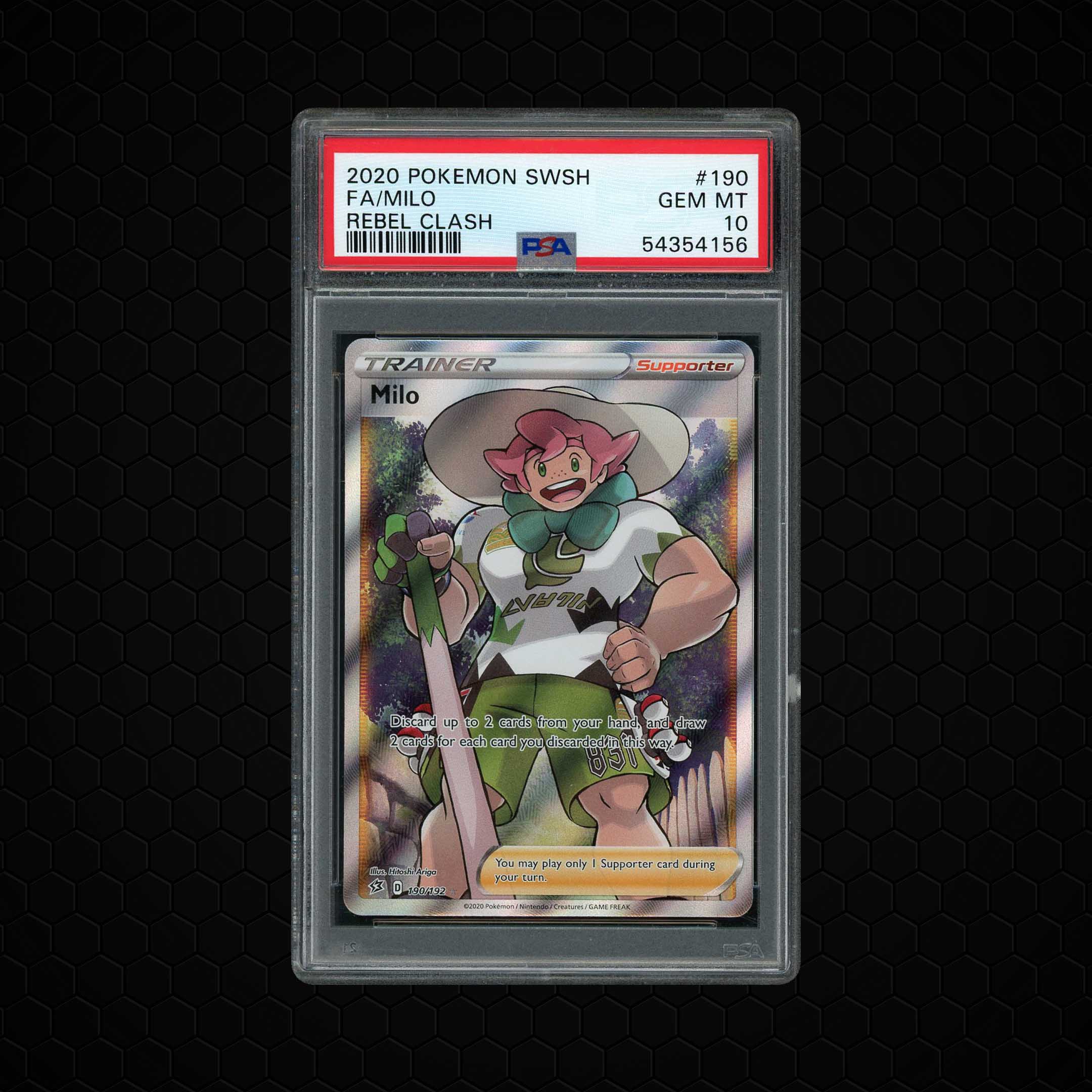 2020 Japanese Rebel Clash Milo #190 PSA 10