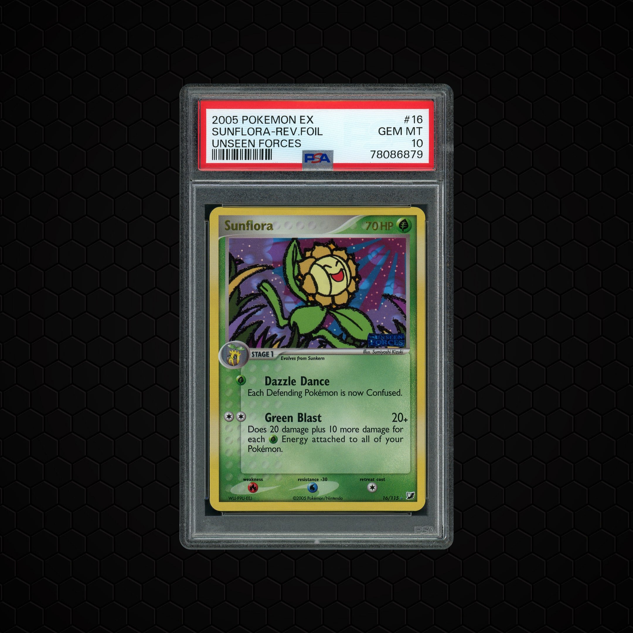 2005 Unseen Forces Sunflora #16 PSA 10