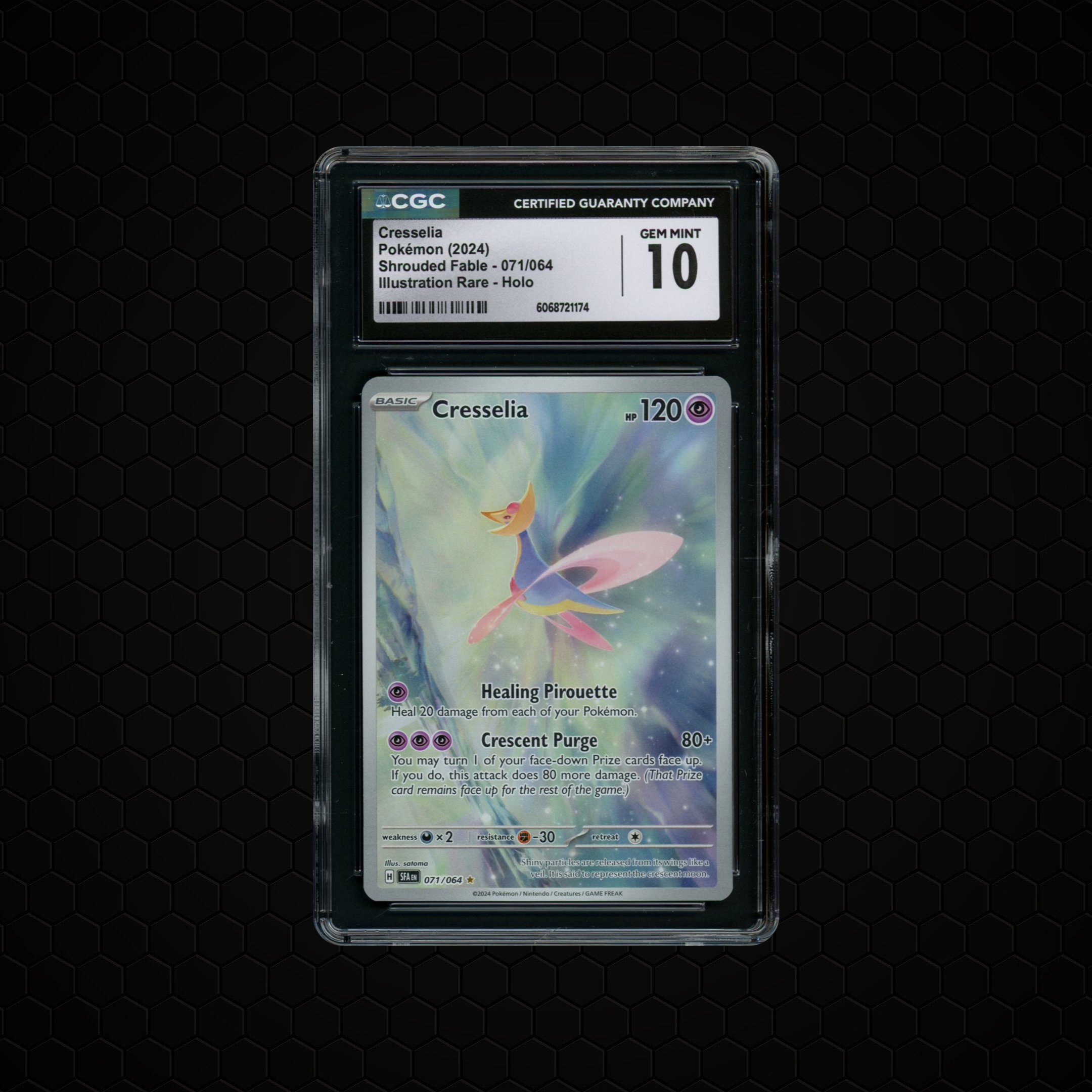 2024 Shrouded Fable Cresselia #71 CGC 10
