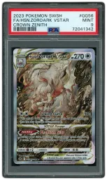 2023 Crown Zenith Hisuian Zoroark VSTAR #GG56 PSA 9 on Beezie.