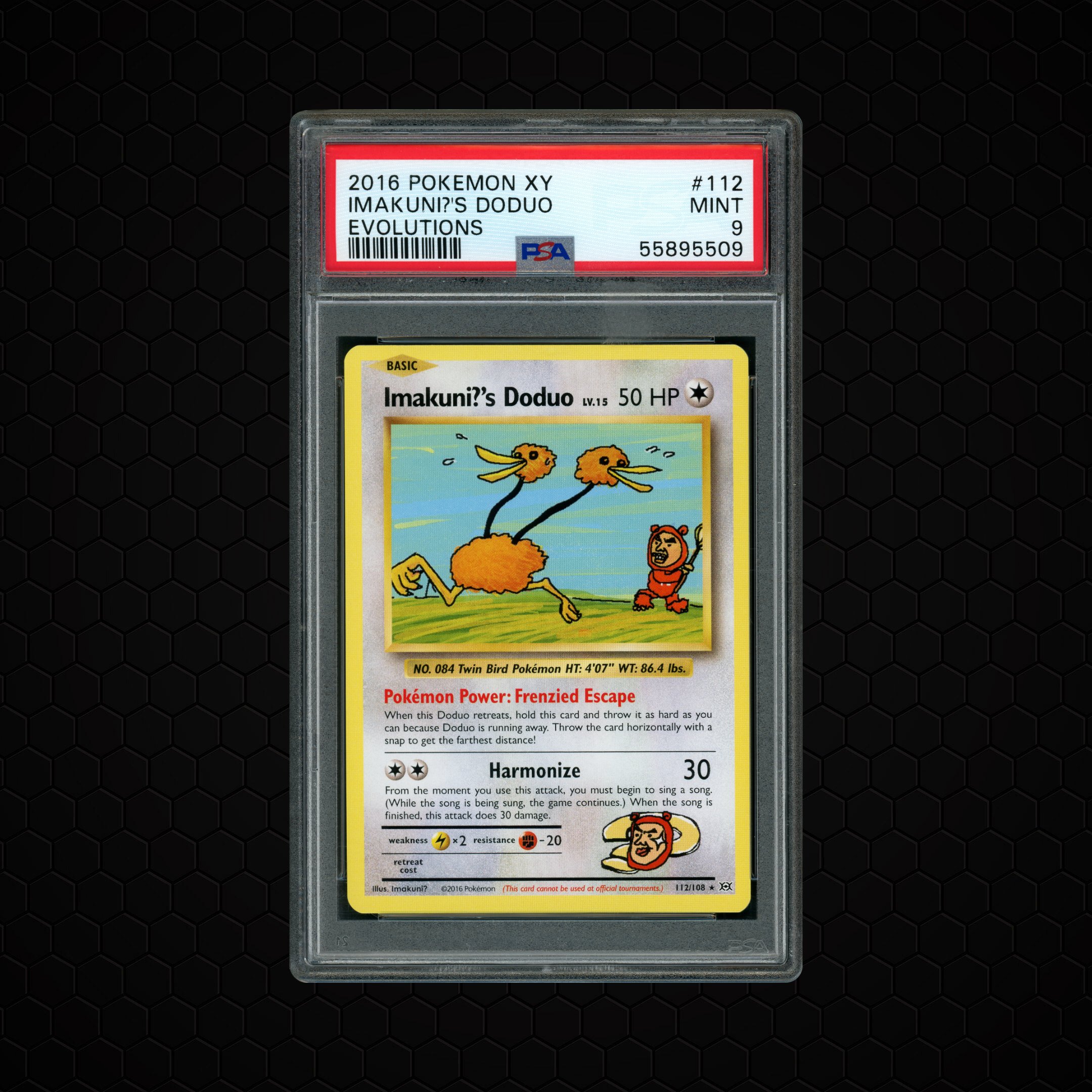 2016 Evolutions Imakuni?'s Doduo #112 PSA 9