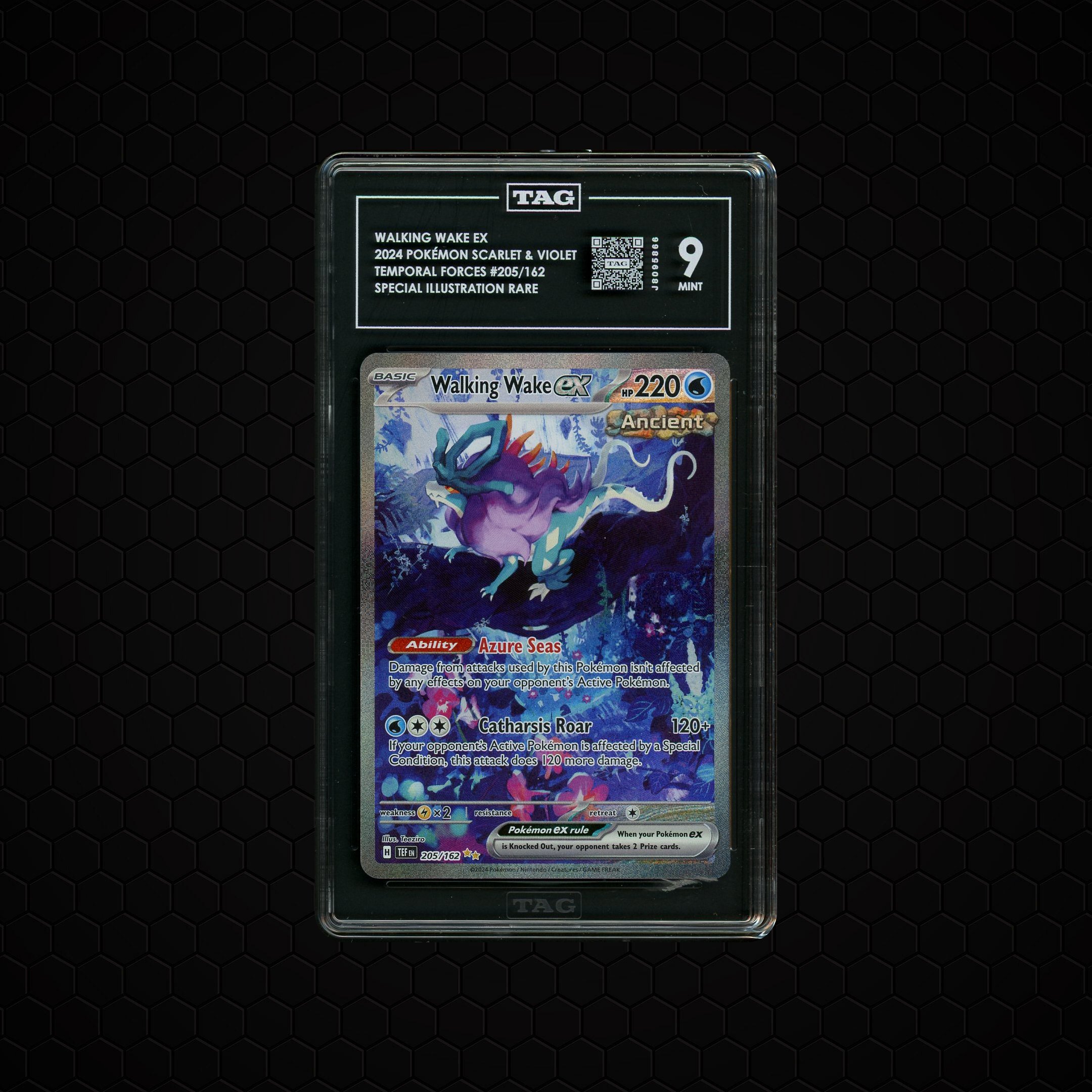 2024 Temporal Forces Walking Wake EX #205 TAG 9