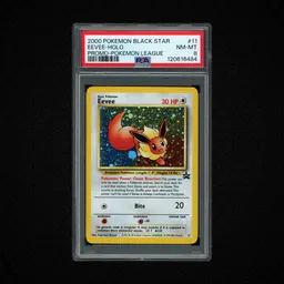 2000 Black Star Promo Eevee #11 PSA 8 on Beezie.